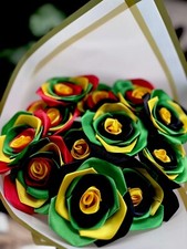 10 Jamaican And 10 Grenada Roses (20 In A Bouquet)