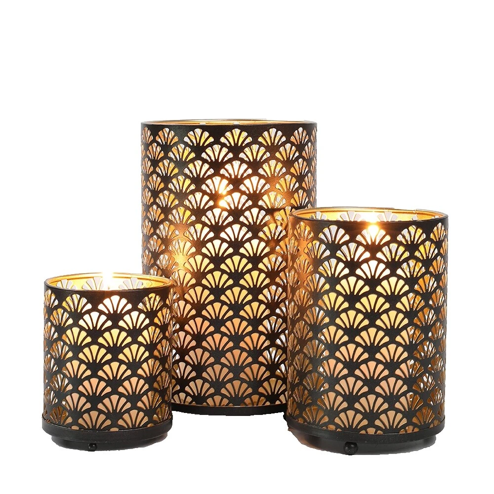 Metal House Candle Holders & Accessories
