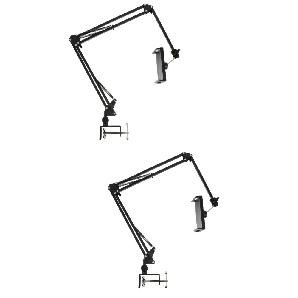 2 Pcs Bedside Phone Holder Tablet Bed Stand Adjustable Phone Stand Arm