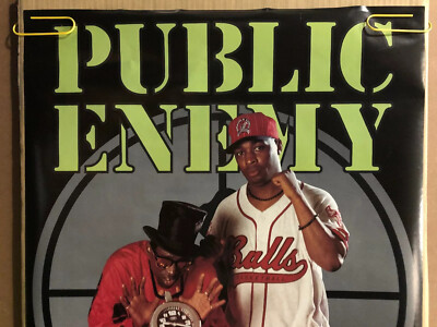 Original Vintage Poster Public Enemy Apocalypse 91 The Enemy