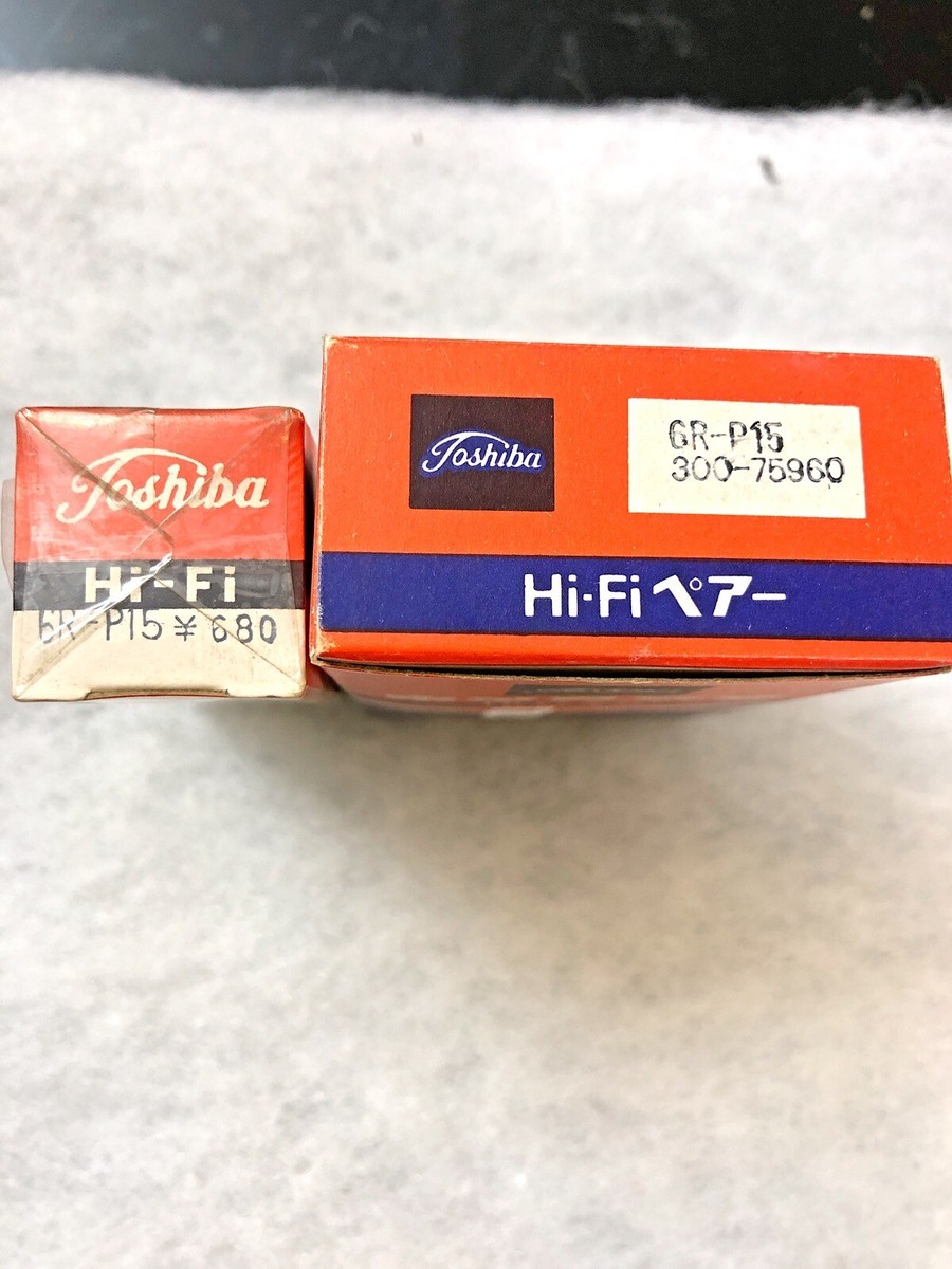 Toshiba 6R-P15 300-75940 Hifi Tube Sealed One Tube Price | eBay