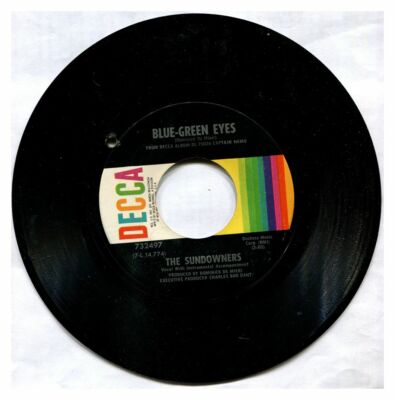 Sundowners - Blue - Green Eyes / Let It Be Me     