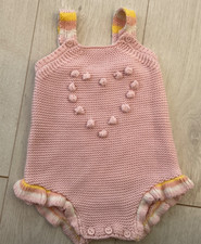 River island knitted romper suit 6-9 months