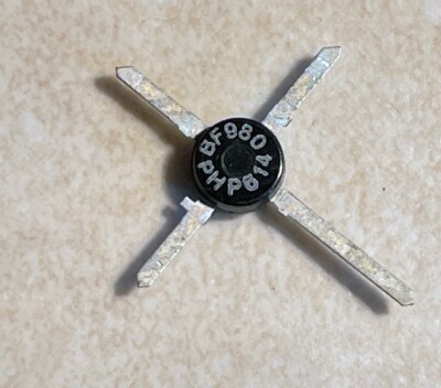 Phillips BF980 Dual Gate Mosfet Transistor - NOS | eBay