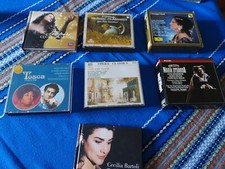 Musica classica, opere liriche in cofanetto,interpreti eccezionali, suono perfet