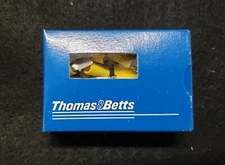 Thomas & Betts Sta-Kon (Qty 50) 10RC-250T Insulated Male Quick Disconnect 12 AWG