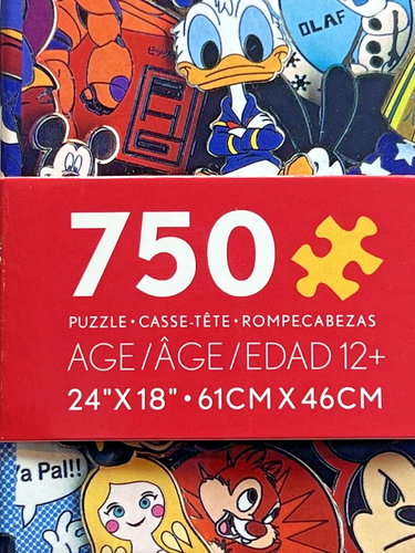 Disney Collectors Pin 750Pc Puzzle Made Exclusively of Disney Trading Pins Ceaco - Picture 9 of 11
