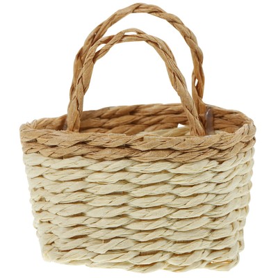 Model Kids Decor Creative Basket Model Miniature Furniture Decor Children Girls