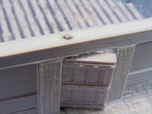 Edificio Taverna Bar Arredato con Patroni Scatter Terrain Scenario Stampato in 3D Mini - Foto 9 di 12
