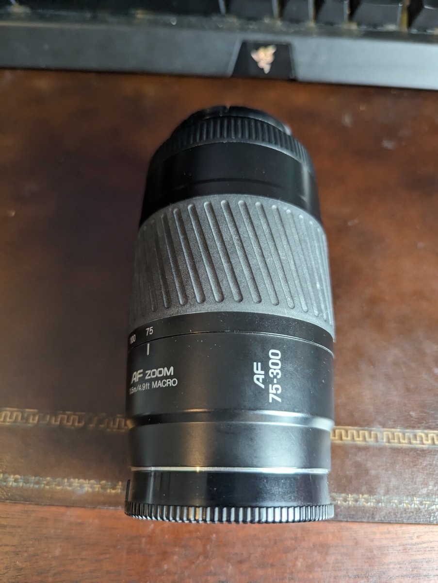 Minolta AF Zoom Lens 75-300mm f/4.5-5.6 Sony A-mount Compatible | eBay