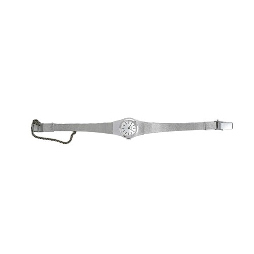 Orologio da polso Seiko donna vintage anni 90 tono argento quadrante bianco quarzo 17mm - Foto 10 di 10