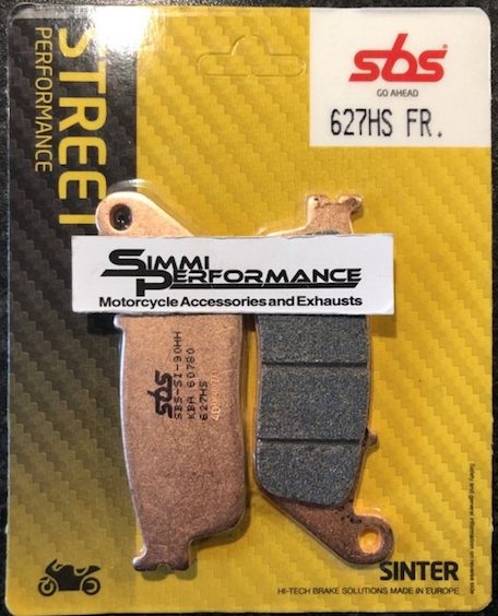 SBS Front Brake Pads Honda CB 500 1994 1995 1996 Street Performance Sinter