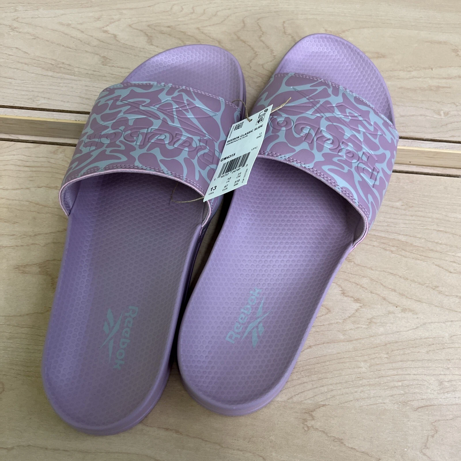 Calzature Reebok Uomo Gw4315 Reebok Classics Core Ftw Uomo Viola Taglia 13