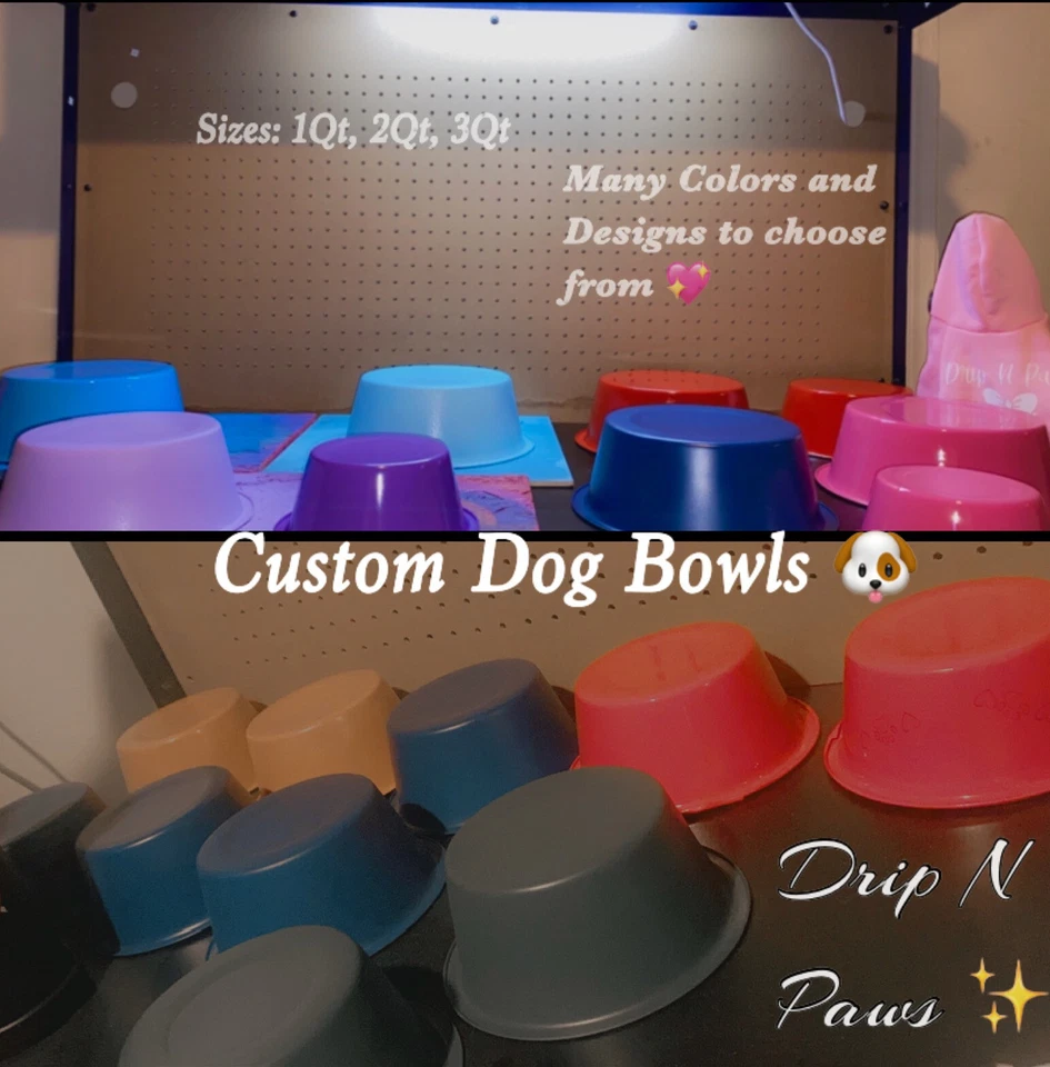 32 Oz Stainless Steel Custom Dog Bowl , The Perfect Gift For Your Dog ! - Image 4 of 4