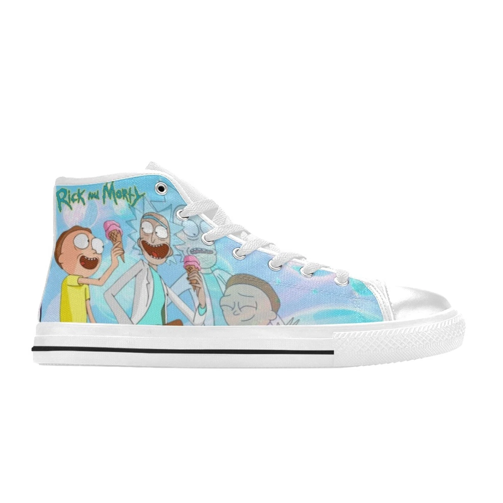 Rick and Rick and Rickandmorty Sneakers High Top Canvas Shoes, Rick and Rickandmorty Sneakers