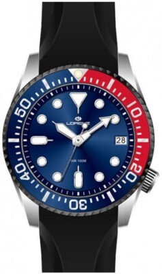 Lorenz Chrono 26175EE – Orologio Uomo Quarzo Acciaio – Cronografo Subacqueo 100m