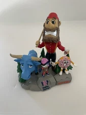 Dunkin Donuts RARE Bobblehead Paul Bunyan Blue Ox Baskin Robins