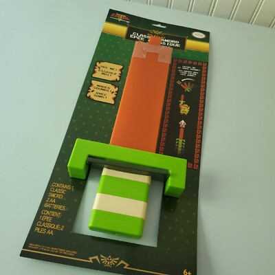 Nintendo Legend of Zelda Rollplay 8-Bit Classic Sword NEW