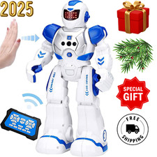 RC Gesture Control Robot Toy: Dancing, Singing, Walking Fun for Kids Ages 6-9