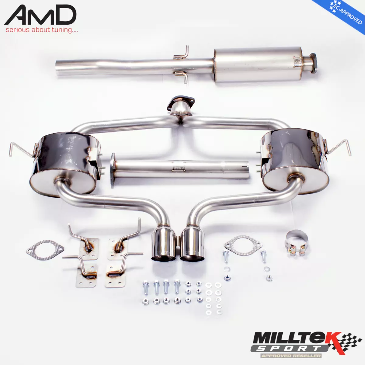R53 invidia exhaust outlet
