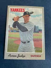 2019 Topps Heritage Aaron Judge 1970 Cloth Stickers Insert SP NY Yankees!!!