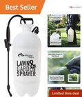 New Listing2 Gallon Plastic Lawn Sprayer Handheld Pump Adjustable Nozzle Garden Use