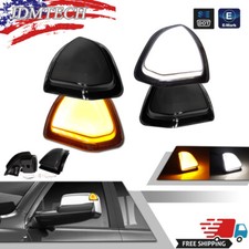 Smoked Led Side Mirror Turn Signal Lights For Dodge Ram 1500 2500 3500 4500 5500