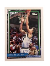 Excellent: Vintage 1992-93 topps Christian Laettner Minnesota Timberwolves RC