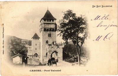 CPA Le Lot Illustrre - CAHORS - Pont Valentre (223645)