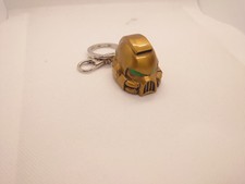 Warhammer 40,000 40k Space Marine Primaris Helmet Bronze Metal Keychain Keyring