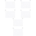 3 Sets  of Multipurpose Hanging Mesh Bags Infant Bath Toy Organizers (White)