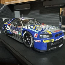 Autoart 1/18 Xanavi Hiroto Gtr R34 Minicar