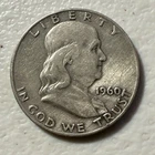 1960-D Franklin 90% Silver Half Dollar