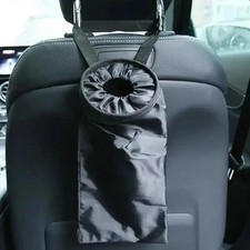 1pc Universal Car Back Seat Trash Bag Headrest Garbage Storage Organizer USA