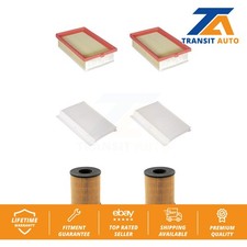 Air Cabin Engine Cartridge Oil Filters (6 Total) Kit For 2014-2020 Fiat 500L