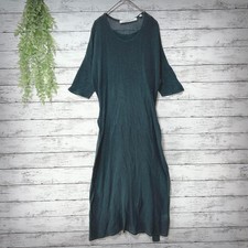 Uniqlo & Lemaire Knit Dress S Sheer 34 Sleeves Belt Used
