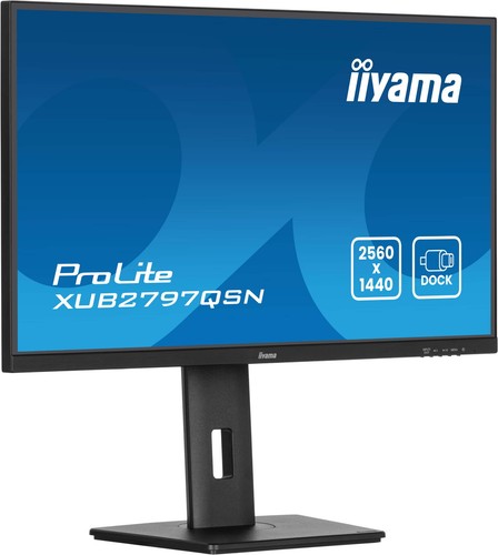 iiyama ProLite XUB2797QSN-B2 Moniteur d'ordinateur 68,6 cm (27") 2560 x 1440 pixels... - Photo 4/14