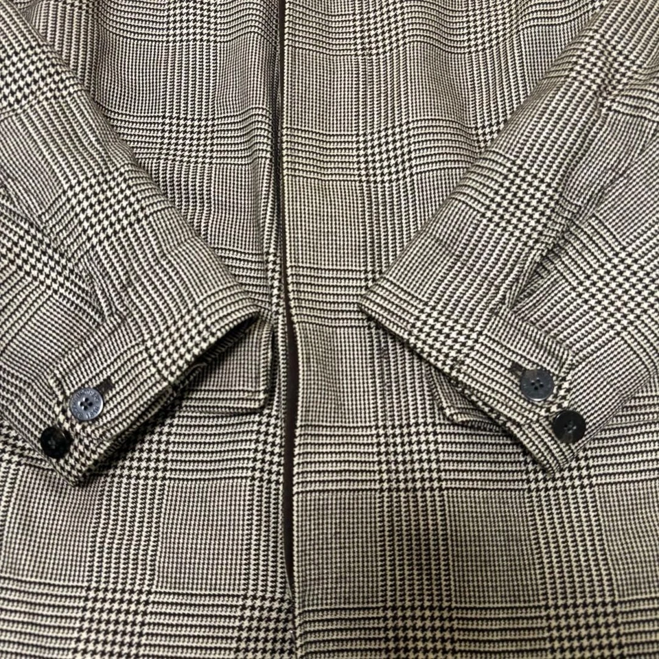 BROOKS BROTHERS Loro Piana Rain System Coat 100% Wool Size M Button Zipper - Image 3 of 4