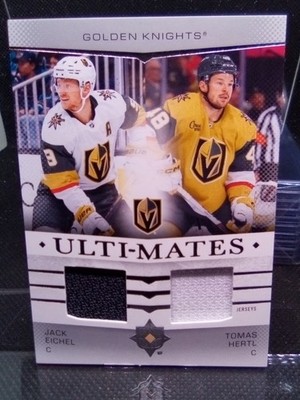 2024/25  ULTIMATE COLLECTION JACK EICHEL TOMAS HERTL  ULTI-MATES JERSEY Vegas GK
