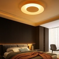 Deckenleuchte Deckenlampe Wohnzimmerleuchte Weiß Lackiert Led Flurlampe Glas