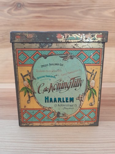 Boîte Tôle Litho Haarlem Hollande