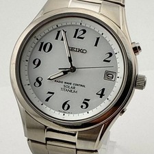 SEIKO 7B42-0AN0 Seiko Titanium Men's/Boys' Watch, Radio-Controlled Solar
