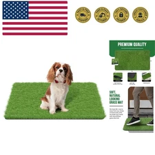 Fake Grass for Dogs, Artificial Turf Grass Indoor Outdoor, Mat for Dogs Soft ...