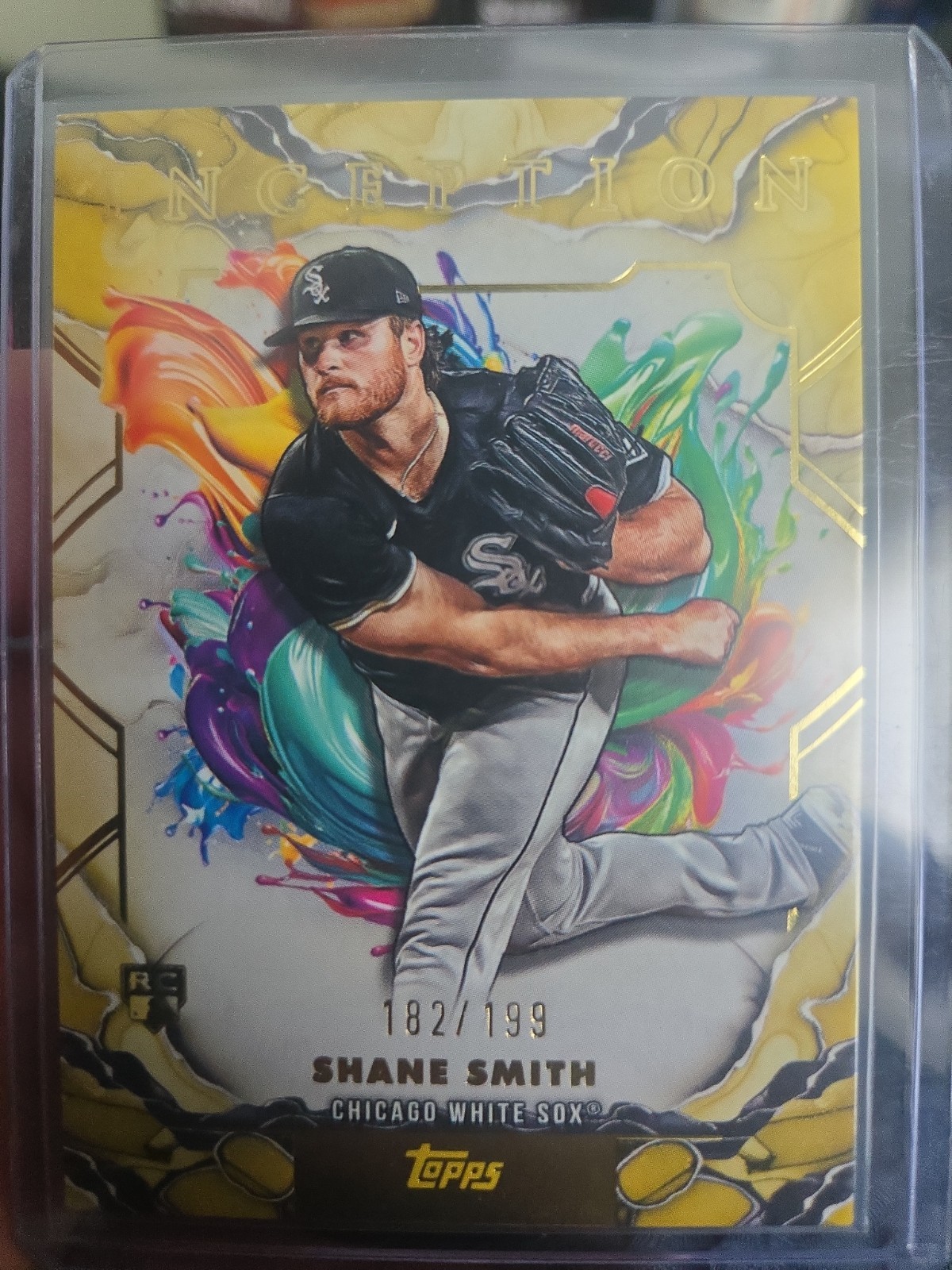2025 Topps Inception Shane Smith #22 Yellow /199
