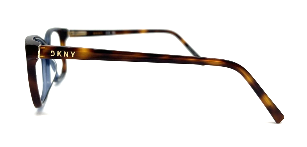 NEW DKNY DK5034 240 SOFT TORTOISE/NAVY AUTHENTIC EYEGLASSES  display picture 2