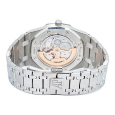 Audemars Piguet Royal Oak Jumbo Extra Thin 15202ST 2017 CARD MINT Blue Dial 39MM 5