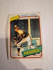 Randy Jones 1980 TOPPS #305 FREE SHIPPING 