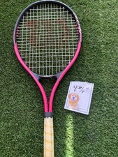 Wilson Titanium Soft Shock 3 Energy 110 Tennis Racquet 4 3/8 Grip Pink