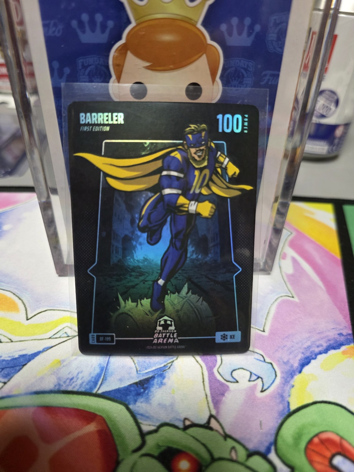 Bo Jackson Battle Arena Battlefoil Ice Barreler #BF-199 Cooper Kupp