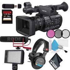 Sony PXW-Z190 4K 3-CMOS 1/3" Sensor XDCAM Camcorder Standard Bundle